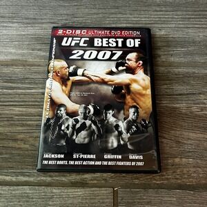 Set of Two UFC Best of 2007/2010  Ultimate DVD Edition Mixed Martial Arts Fights